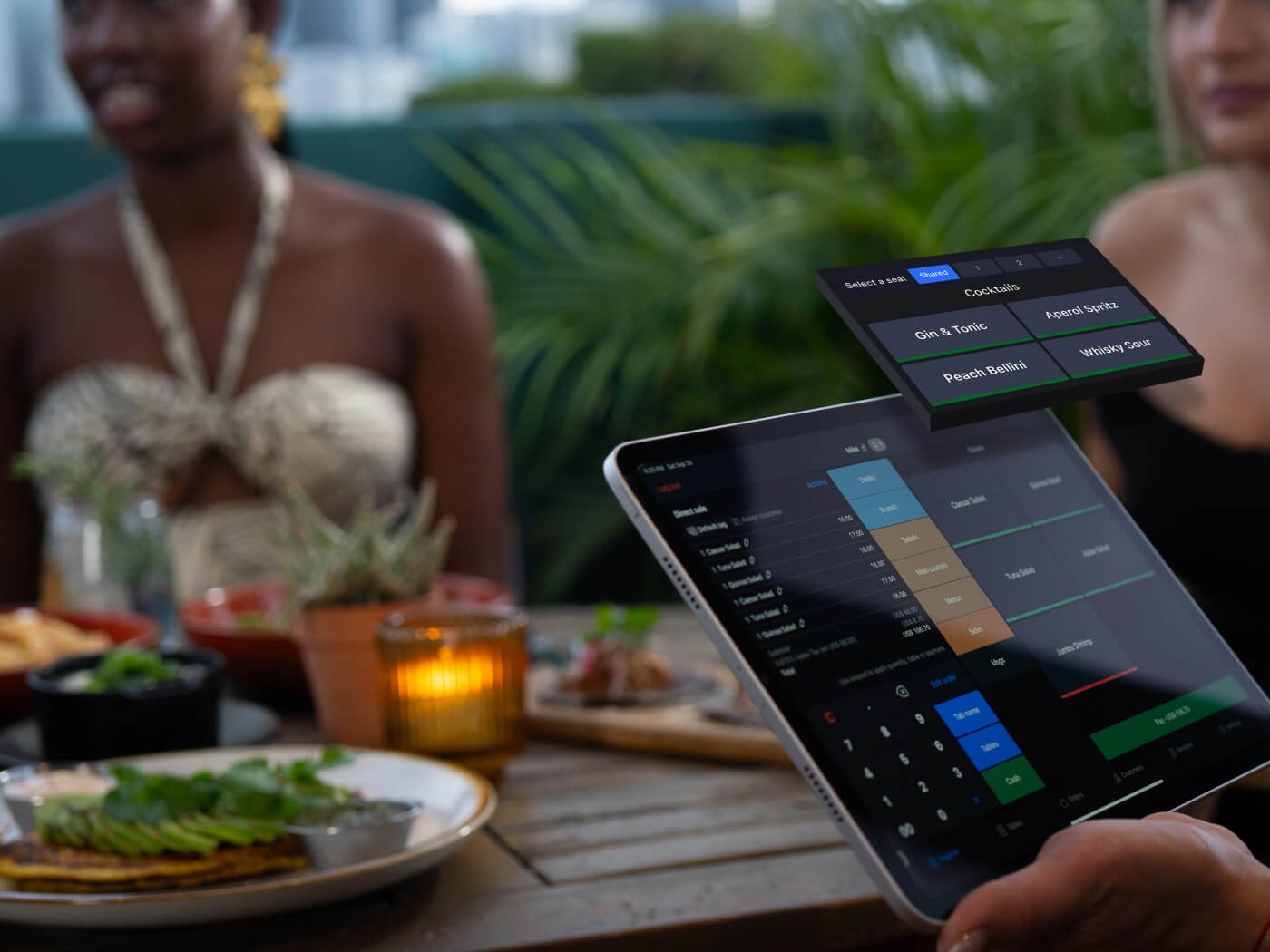 Are there POS systems with mobile handheld ordering in the UK?