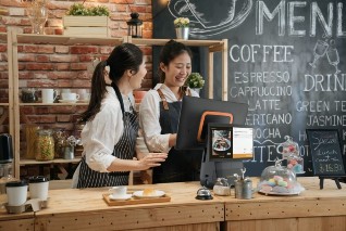 coffee shop epos till