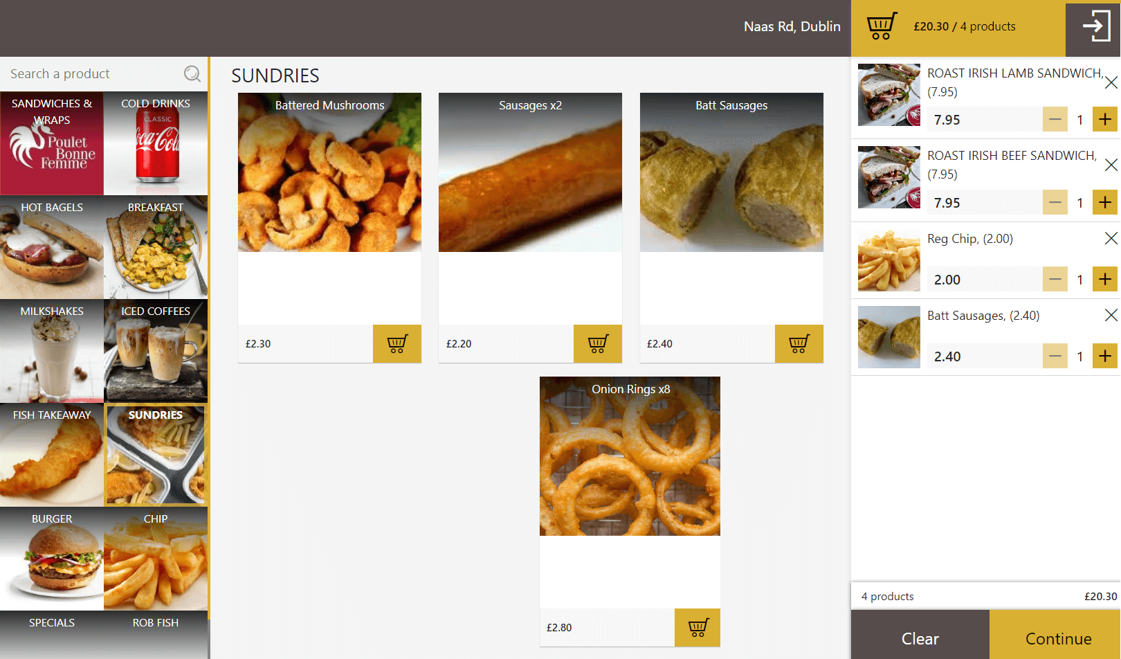 To Table QR Code, Collection and Delivery Software