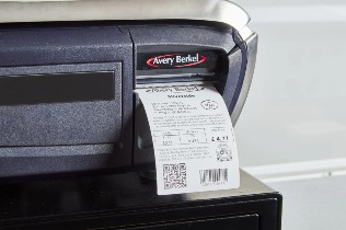 label printing from Avery Berkel scale