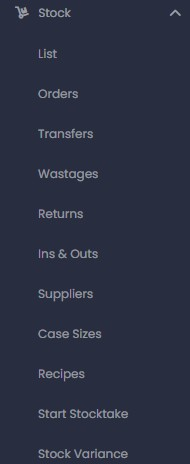 Real-time cloud stock control