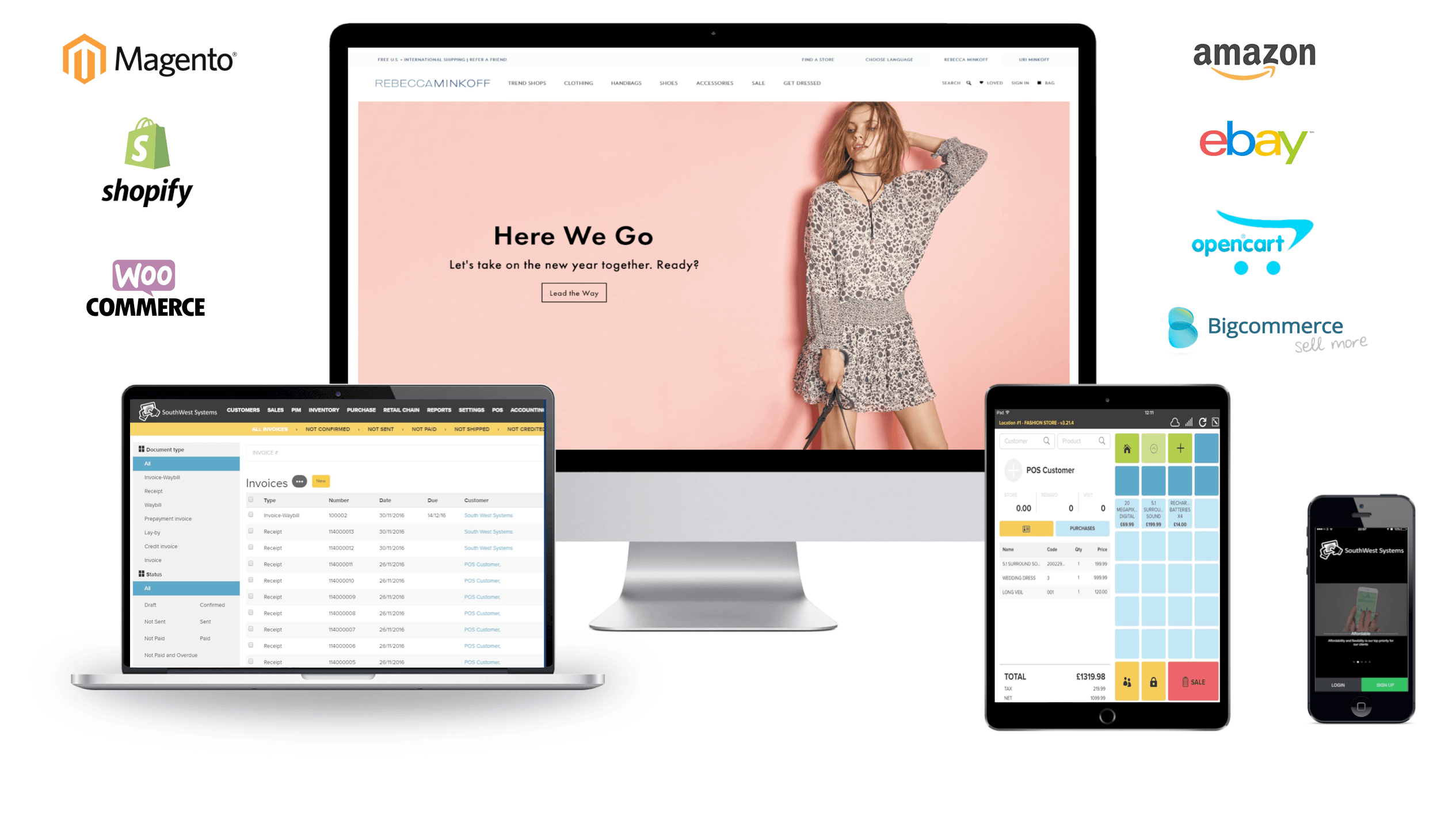 Your Website Linked with our EPOS Tills