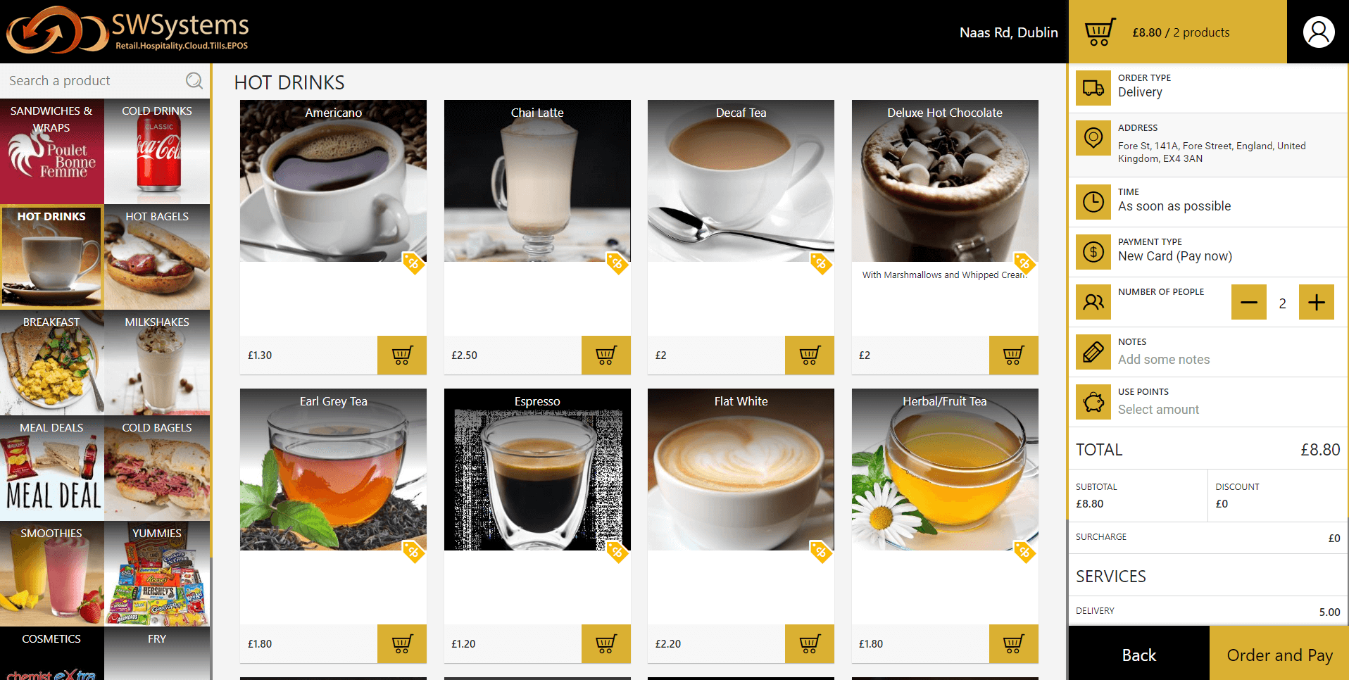 SWS-Online-ordering-hospitality