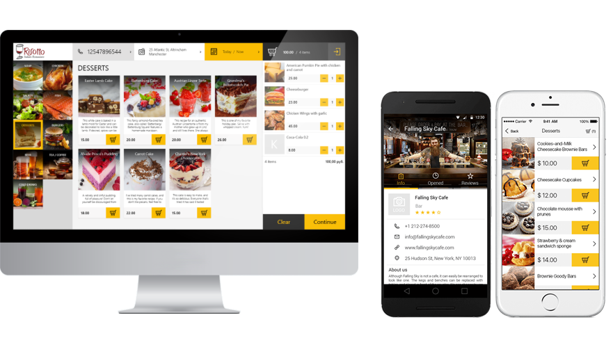 HOSPITALITY ONLINE ORDERING